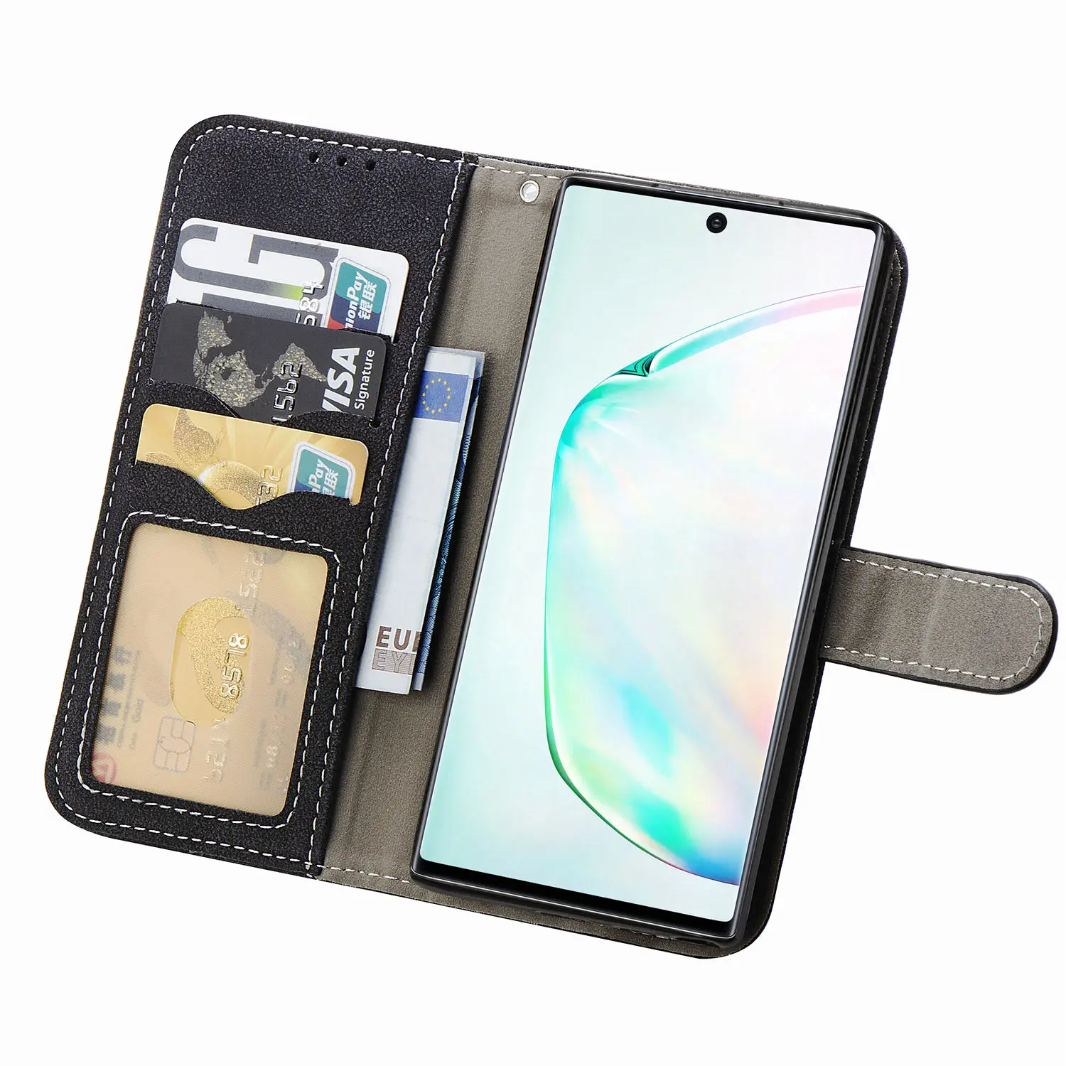 Flip Cover Leather Wallet Phone Case For Coolpad Legacy Brisa Coolpad Legacy S SR Credit card slot wrist strap