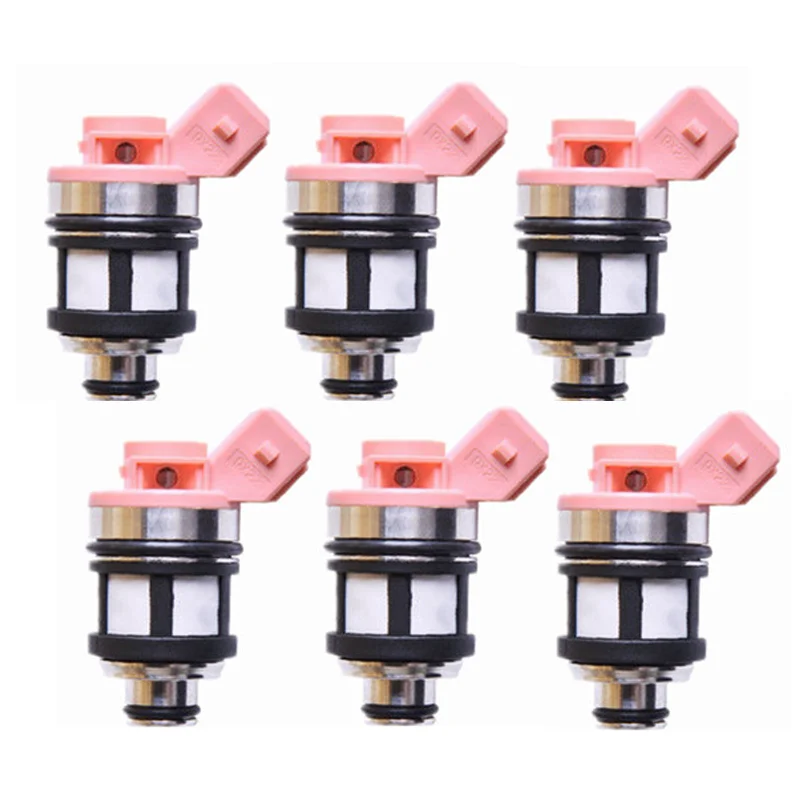 

6PCS 16600-88G10 JS20-1 Fuel Injector Nozzle For Nissan Pathfinder Pickup Quest D21 3.0L Mercury 16600-88G11