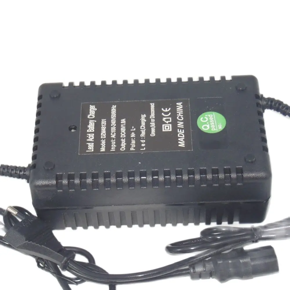 48VDC 12Ah 1.8A Lead Acid Battery Charger/E-Bike charger/E-scooter charger