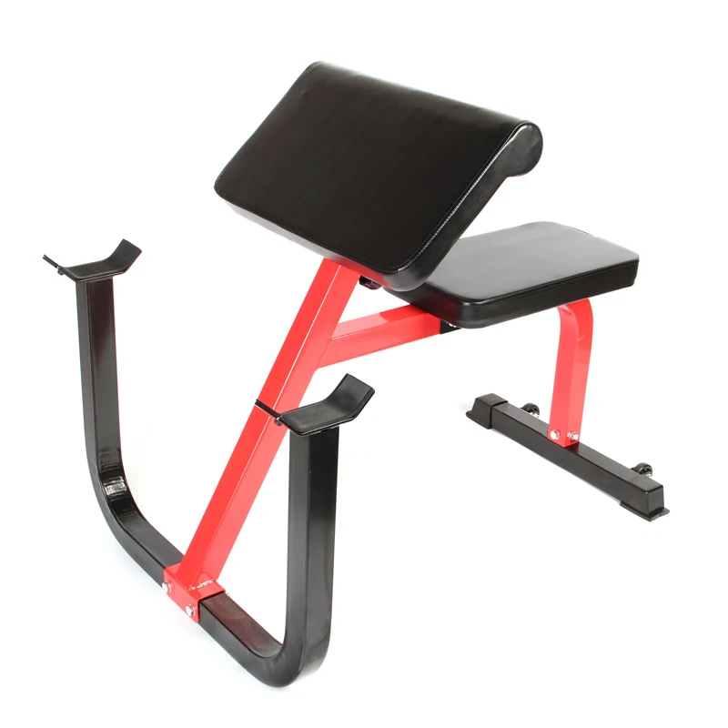 Priest Chair Fitness Equipment Barbell Bending Arm Muscle Group Biceps Training Lift Bench Oblique Support Curved Arm Training