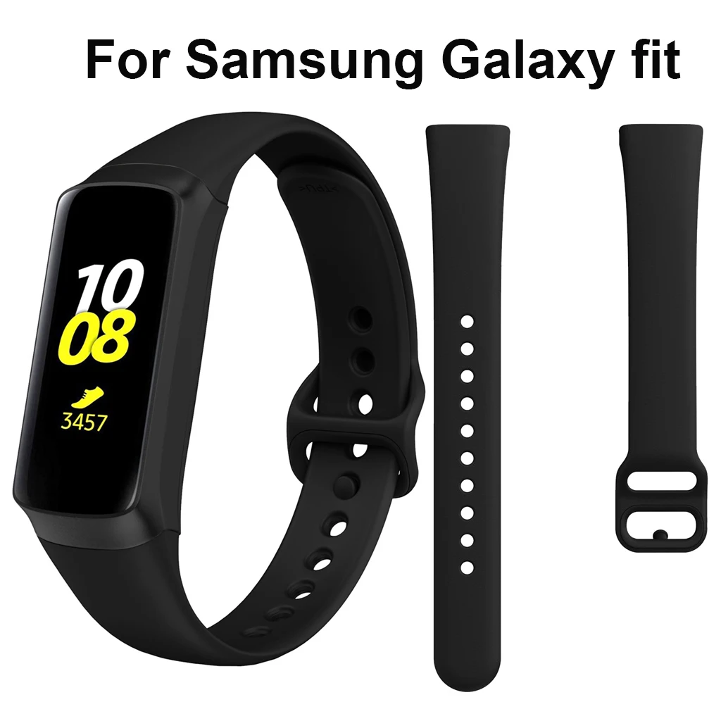 Soft Sports Silicone Replacement Watch Strap  for Samsung Galaxy Fit e R375 Smart Band Bracelet Accessories