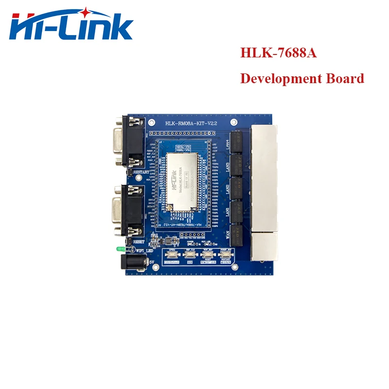 Free Shipping Hi-Link CE FCC HLK-7688A Gateway Router Module MediaTek MT7688AN Chipset Testkit Openwrt Wireless In stock hotspot