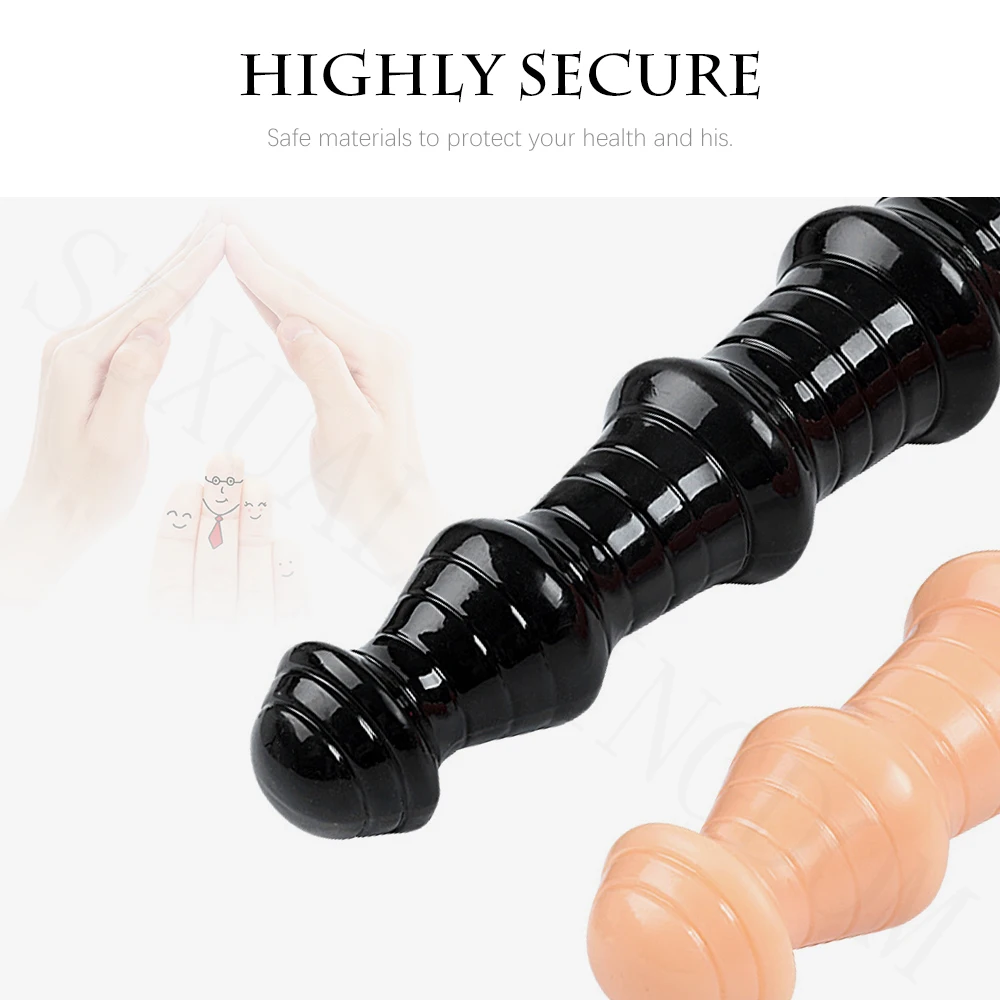 Suction Cup Anus Beads Plug Super Long Anal Plug Butt Plug Female Masturbator Prostata Massage Adult Sex Toys for Woman and Man