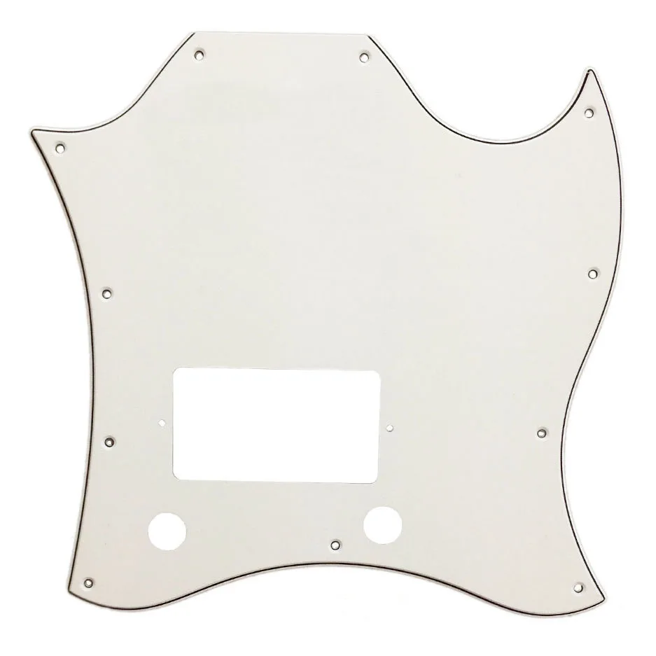 

Xinyue Guitar Parts - For Gib Standard SG Full Face Guitar Pickguard Route Bridge PAF Humbuckers Scratch Plate