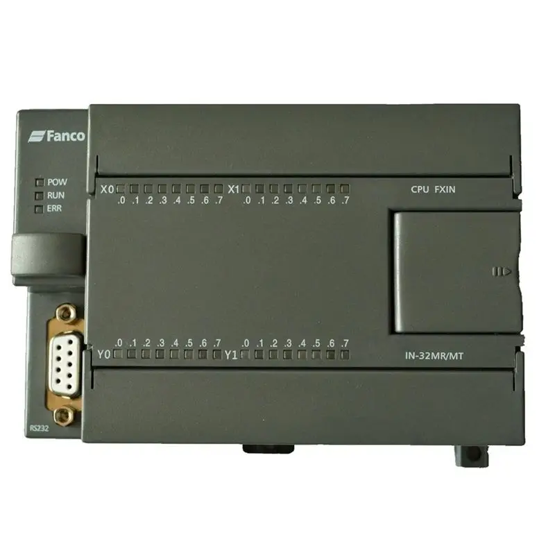 PLC industrial control board FX1N 32MT DC24V 4 way 100K pulse output 16 point input 16 point plc programmable logic controller