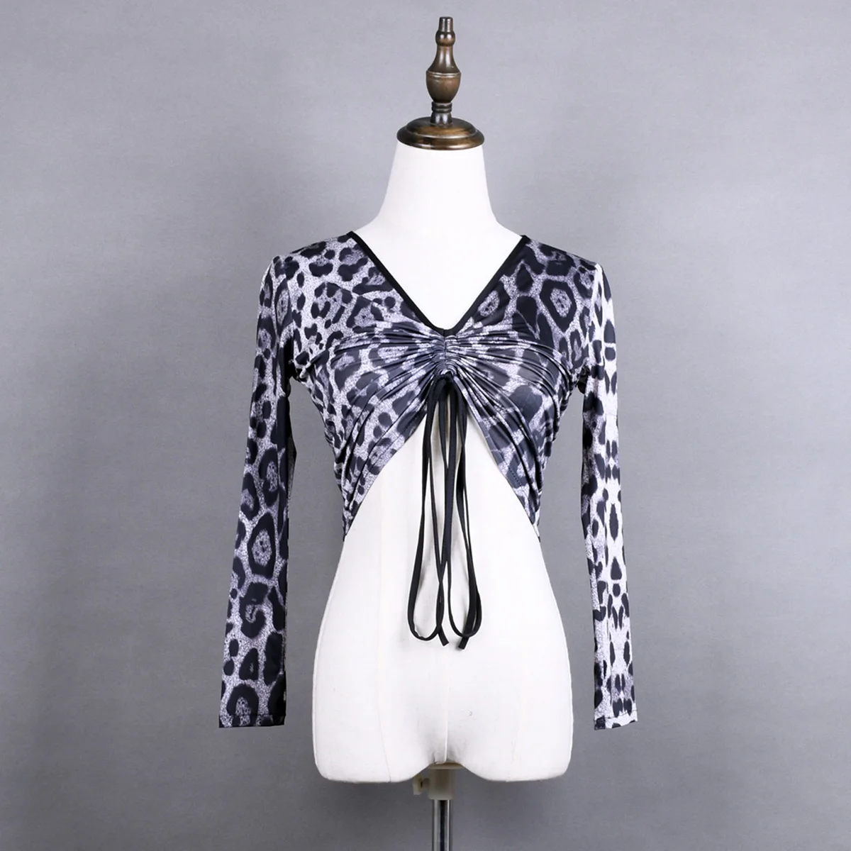

Latina Dance Blouse Women Long Sleeve Tap Dancewear Latin Practice Wear Designer Clothes Samba Costume Tango Dance Outfit JL3224