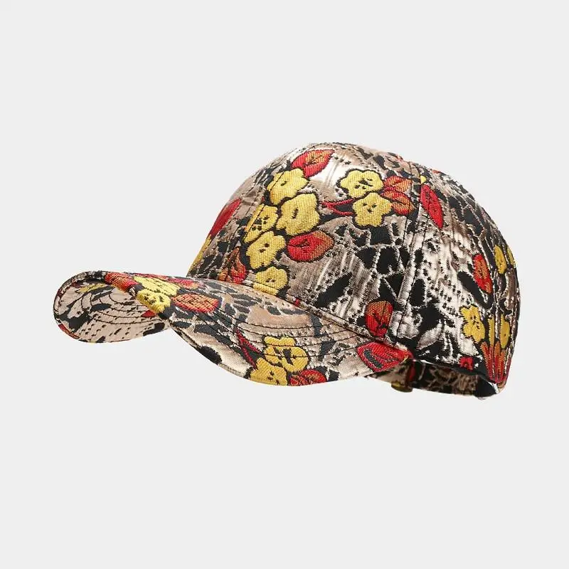 2021 Polyester Personality Graffiti Casquette Baseball Cap Adjustable Snapback Hats for Men and Women 38