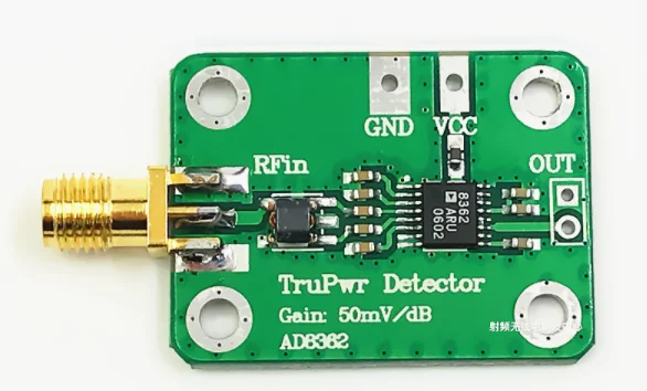 New RF Microwave True Power Logarithmic Detector AD8362