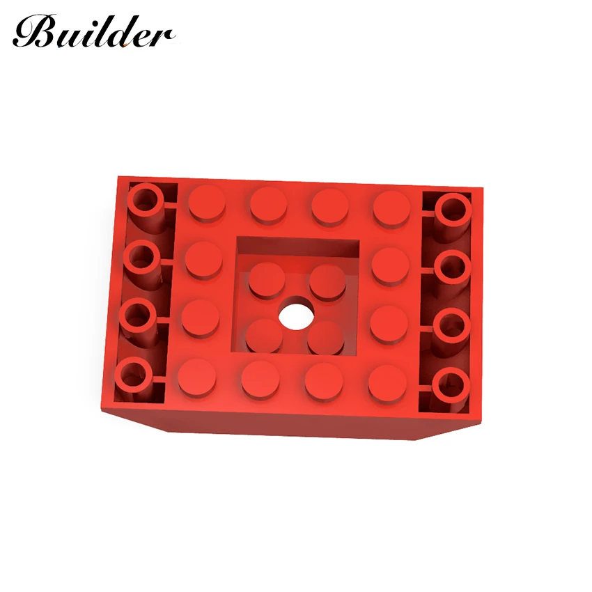 Little Builder 30183 Building Block 2pcs 6x4 Double with Recessed Center DIY Assembles Particles Parts Moc Toy Gift for Children