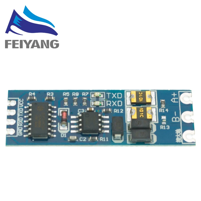 TTL mengubah modul RS485 485 ke seri UART level konversi bersama perangkat keras kontrol aliran otomatis