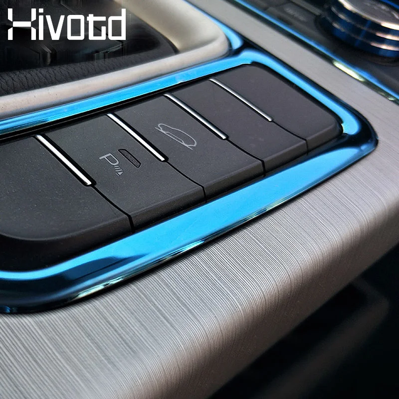 For Geely Atlas Emgrand NL-3 Proton X70 2019 Car Middle Control Air Condition Panel + Gear Cover Interior Decoration Accessories