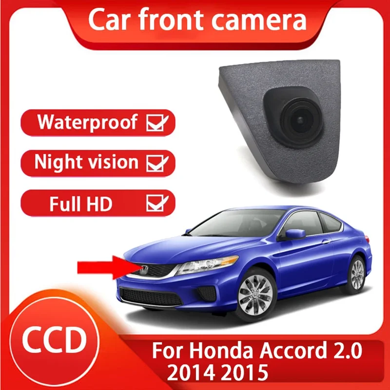 For 2010-2022 Honda front camera HD CCD night vision wide-angle front camera Honda front camera