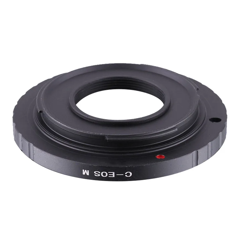 C-EM Adapter For C mount 16mm 1/2" CCTV lens To Canon EF-M EOS M M3 M5 M10 Camera