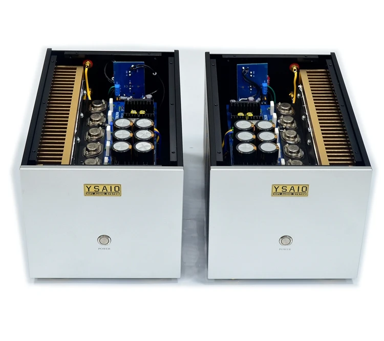 Un riferimento di coppia famoso circuito macchina T350 HiFi amplificatore di potenza mono sigillato in oro Super classe A amplificatore Post diviso