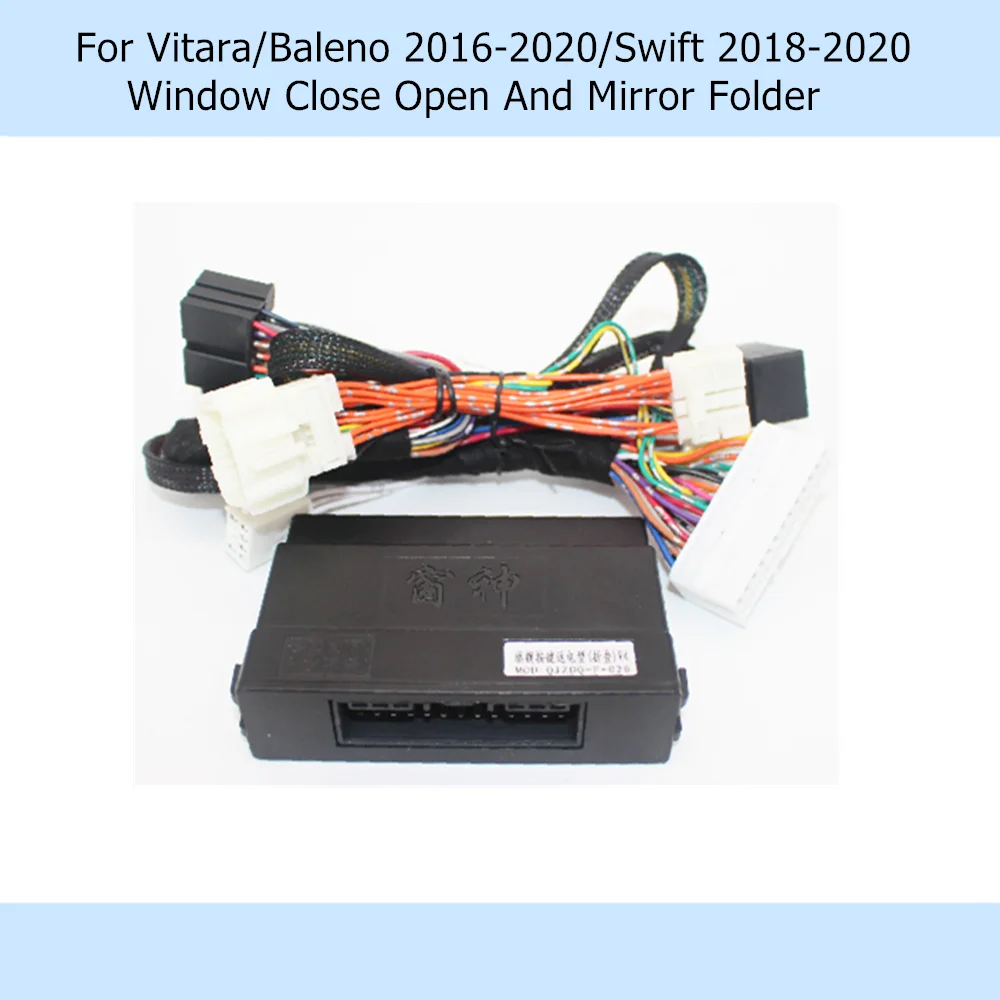 Samochód automatycznie 4 drzwi zamknięcie do okna otwarte boczne lustro Folder składany Spread dla Suzuki Vitara/Baleno 2016-2022/Swift 2018-2022