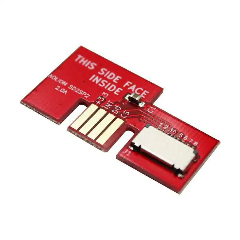 10pcs Micro SD Card Adapter TF Card Reader for NGC  Adapter Professional SD2SP2 Adapter Support Serial Port