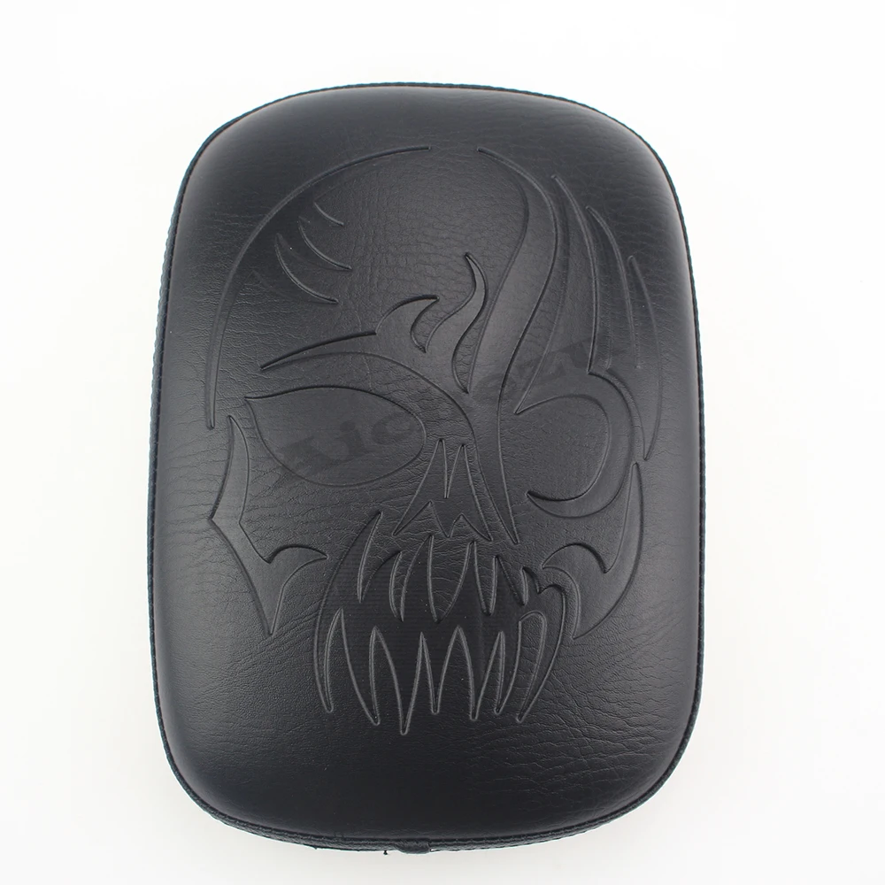 

ACZ Motorcycle Rear Cushion Pillion Pad Suction Seat for Harley Dyna Sportster Softail Touring XL 883 1200 8 Suction Cups