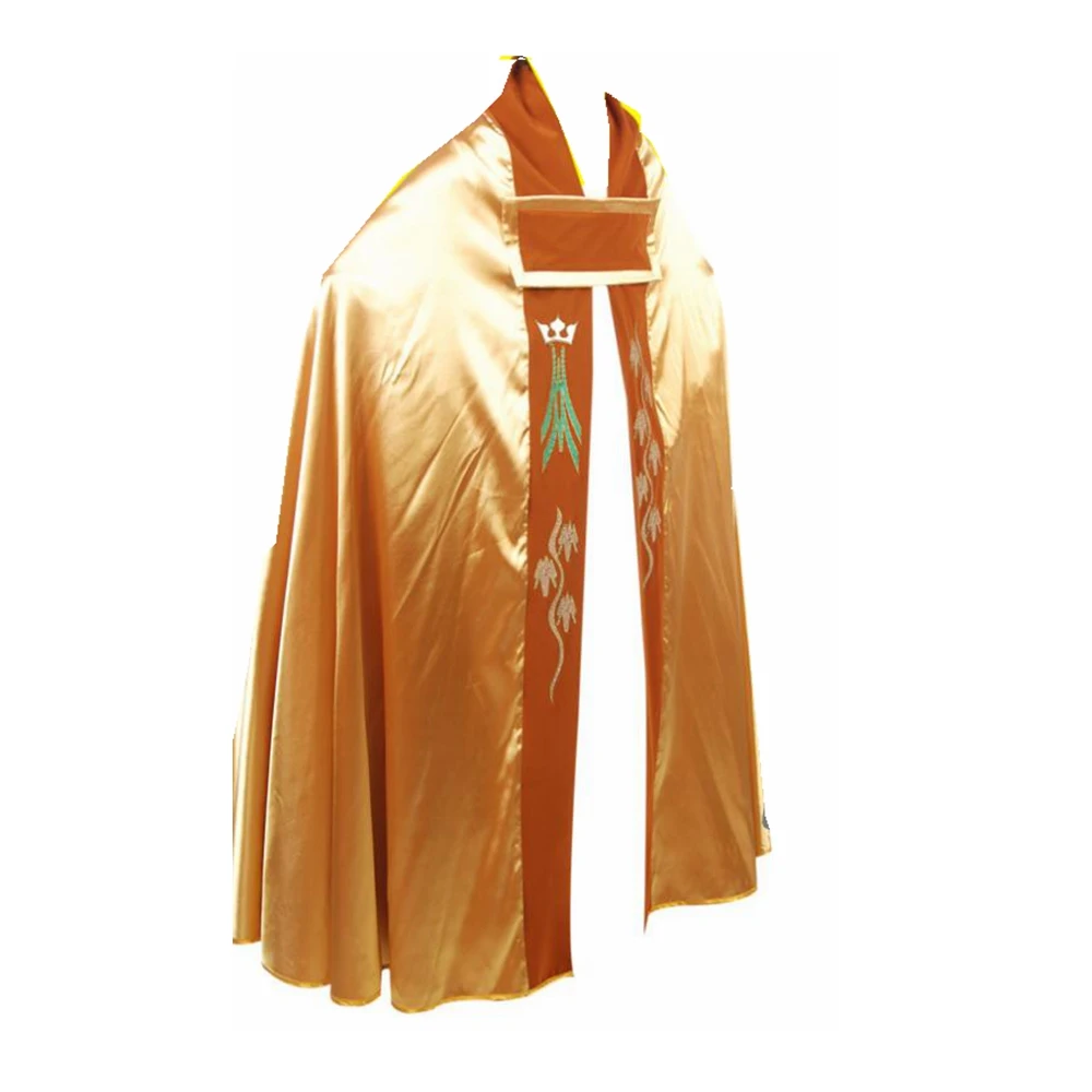 Priest Cloak Gold Father Costume