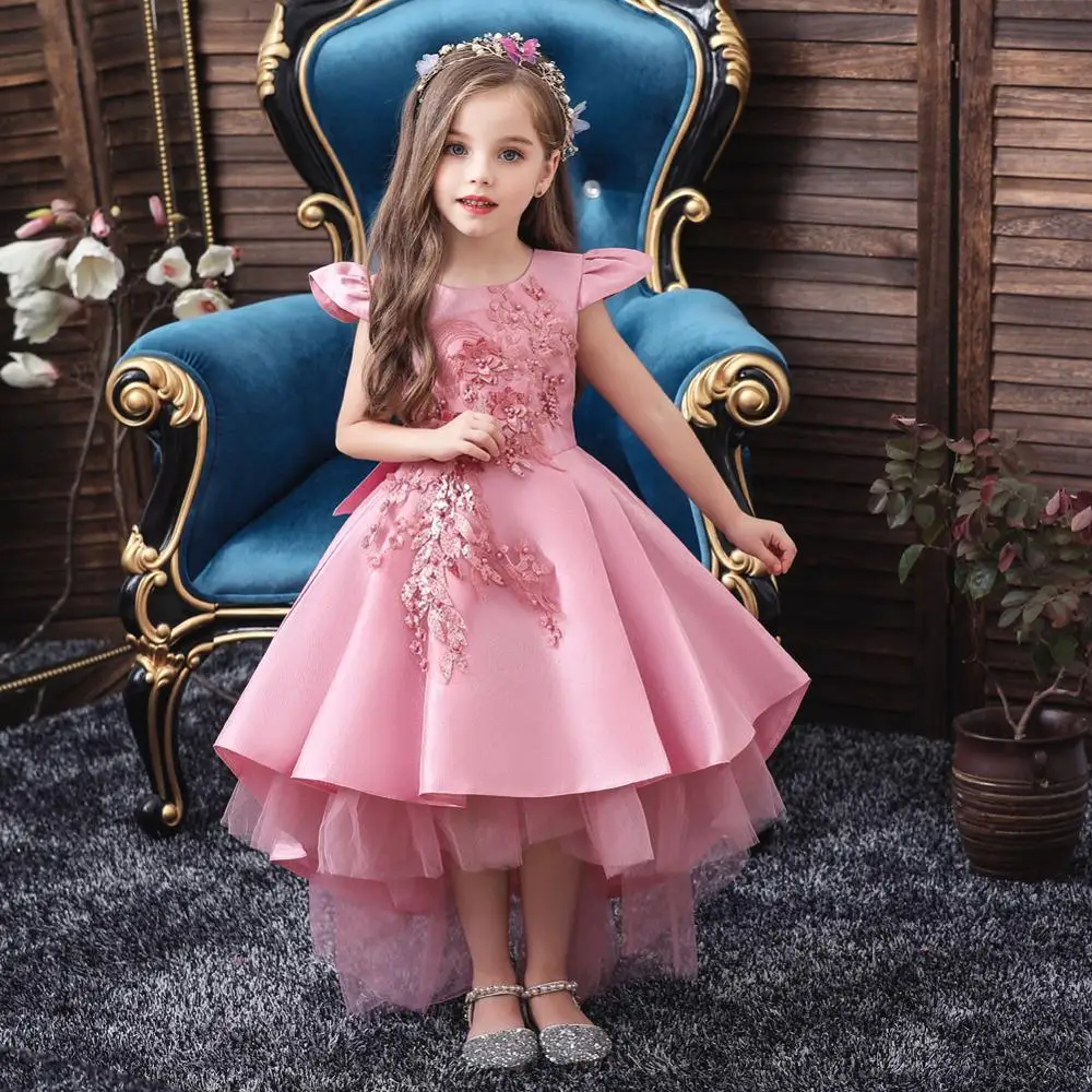 Sukienka dla dziewczynek suknia ślubna suknia na przyjęcie urodzinowe dla dzieci sukienki dla dziewczynek kostium dla dziewczynek elegancka sukienka księżniczki odzież dziecięca vestidos
