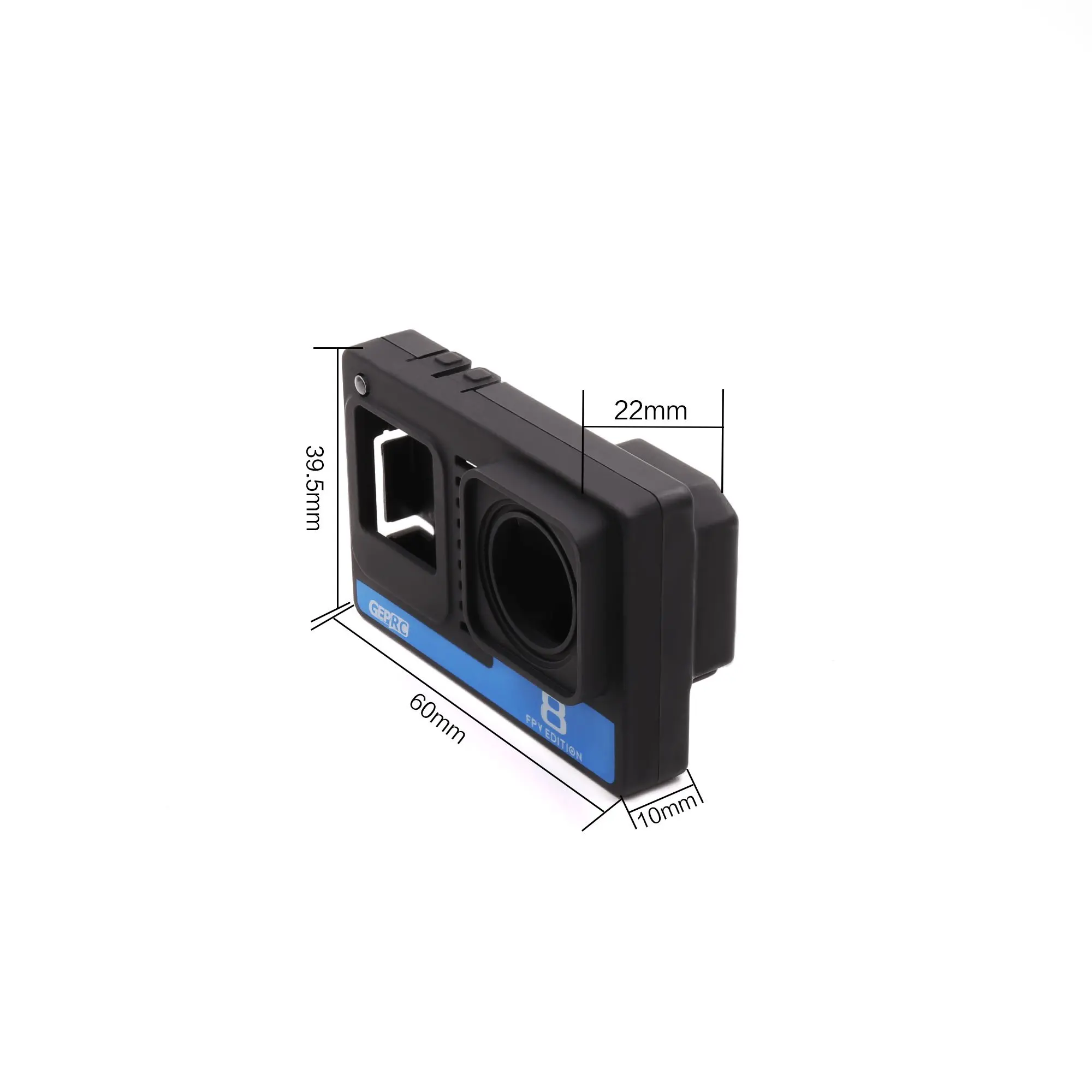 Geprc裸ケースbecボードと移動プロヒーロー8フルカメラクラウンhdワニの赤ちゃん4 CineLog25ロケットfpv cinewhoopドローン