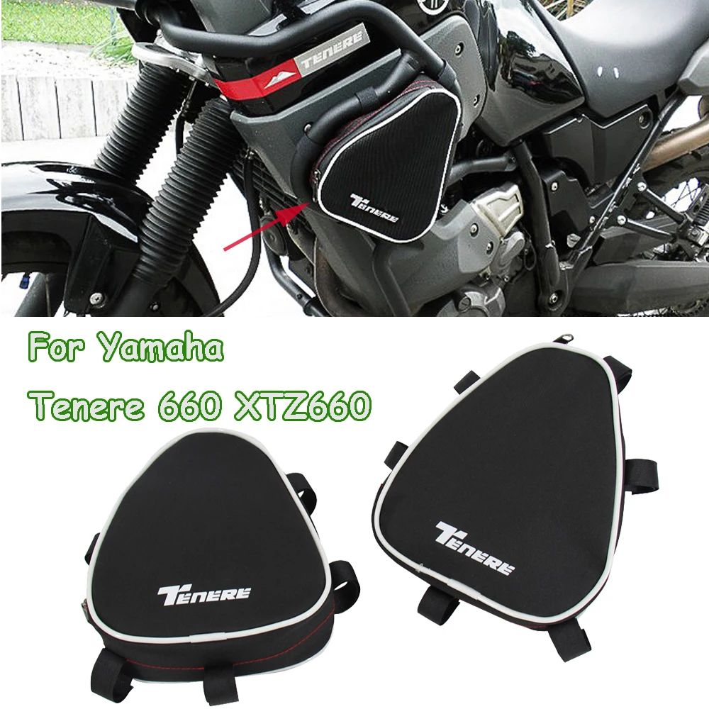 

New For Yamaha XT660Z XTZ 660 Tenere 660 Motorcycle Frame Crash Bars Waterproof Bag Repair Tool Placement Bag