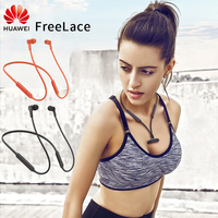 Original Huawei Freelace Wireless Earphone Bluetooth Headsets Sport Waterproof Memory Cable Metal Cavity Magnetic Switch HiPair