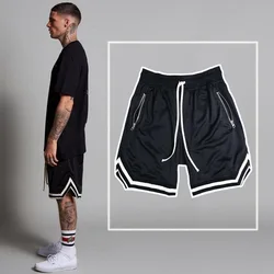 Hirigin 2023 Men's Casual Shorts Summer New Running Fitness Fast-drying Trend Short Pants Loose Basketball Training Pants