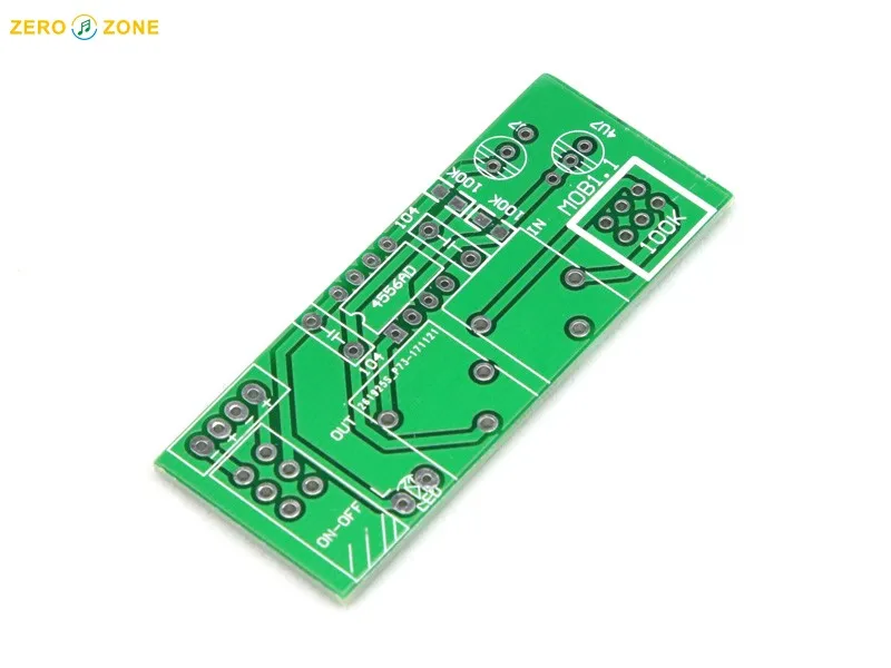 Gzlozone ra1 mini bateria versão do amplificador de fone de ouvido pcb