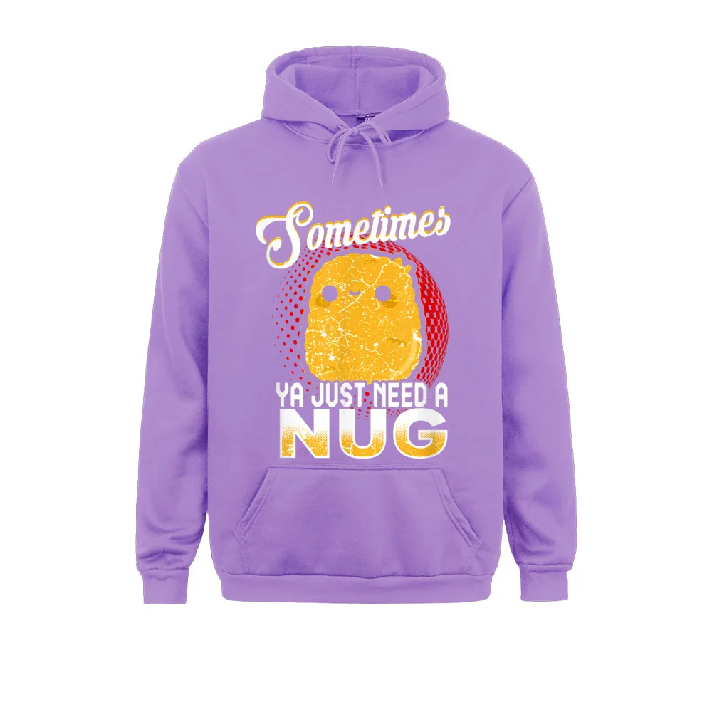 Design Long Sleeve Hoodies Labor Day On Sale Clothes Men Sweatshirts Funny Chicken Nugget Fast Food Costume Gift