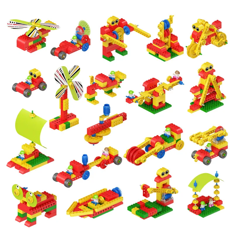 Robot Science Set Big Sizes Particle Building Blocks Parts Educational Institutions Compatible with 9656