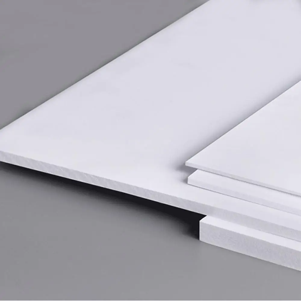 5pcs 100x200mm PVC Foam Board Plastic Model Pvc Foam Sheet Board White Color Foamboadrd Model Plate 0.2mm to 1mm thickness