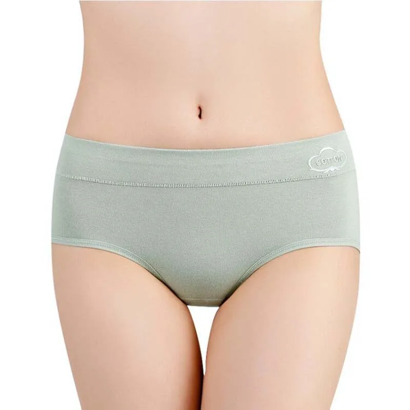4 Pcs/Lot Panties Women\'s Underwear Cotton Panties Antibacterial Underwear Breathable Briefs Underpanties Girls Sexy Lingeries