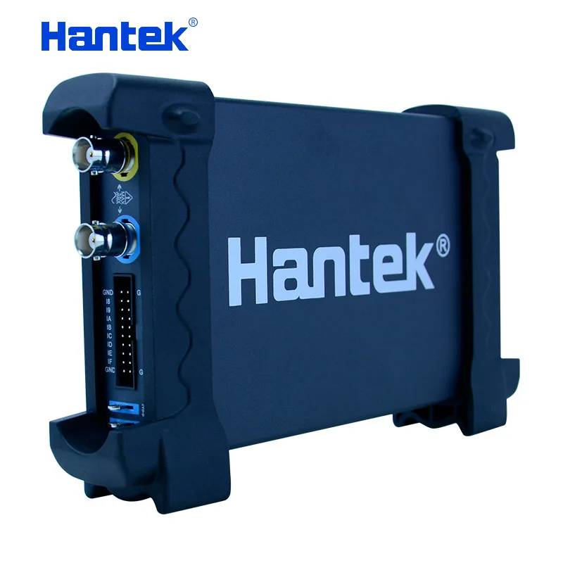 Hantek 6022bl pc digital portátil usb osciloscópio + lógica analisador 16 canais 20mhz largura de banda 48msa/s taxa de amostra