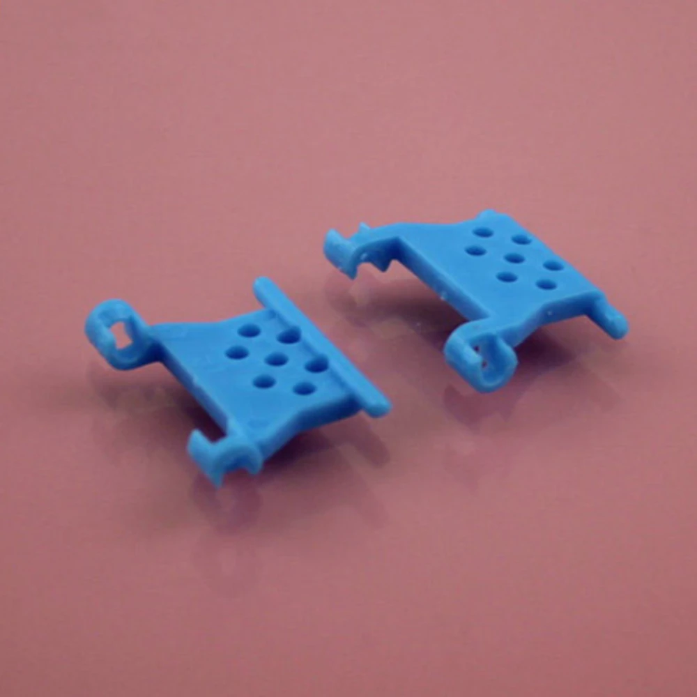 10pcs Soft blue hinge plastic hinge battery lock piece tank strip piece