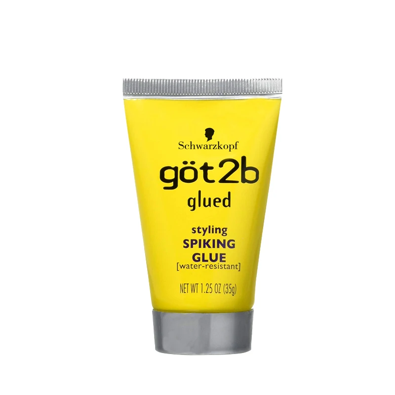 Got2B Glued Styling Spiking Hair Gel 6oz tubes Strong Hold Glue for hair Wigs