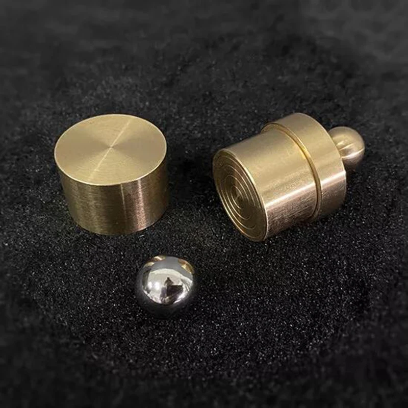 

Coin Maker (Brass) Magic Tricks Steel Ball to Coins Appearing Magia Magician Professional Stage Magia Illusions Mentalism Props