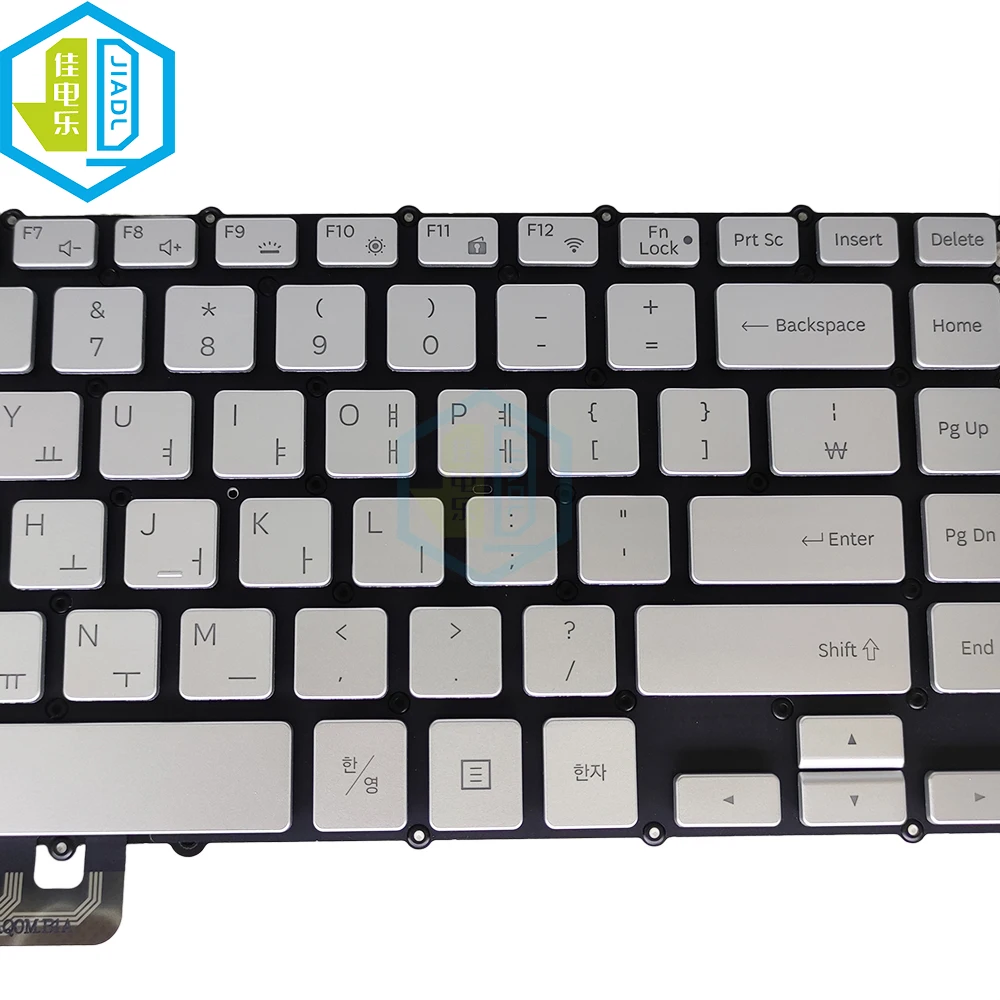 Korean keyboard backlight laptop keyboards for Samsung 940X5N 940X5M NP940X5N NP940X5M 9Z.NAQBN.C0K notebook replacement parts