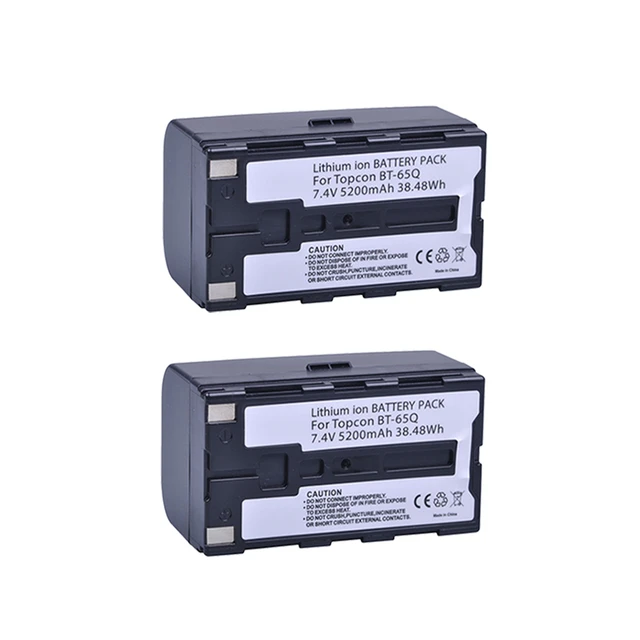 バッテリーBT-65Q topcon BT-60Q BT-61Q BT-62Q BT-66Q GMS-2測量機器用バッテリーFC-200  FC-2200 FC-2500 GTS-750 GTS-900 - AliExpress