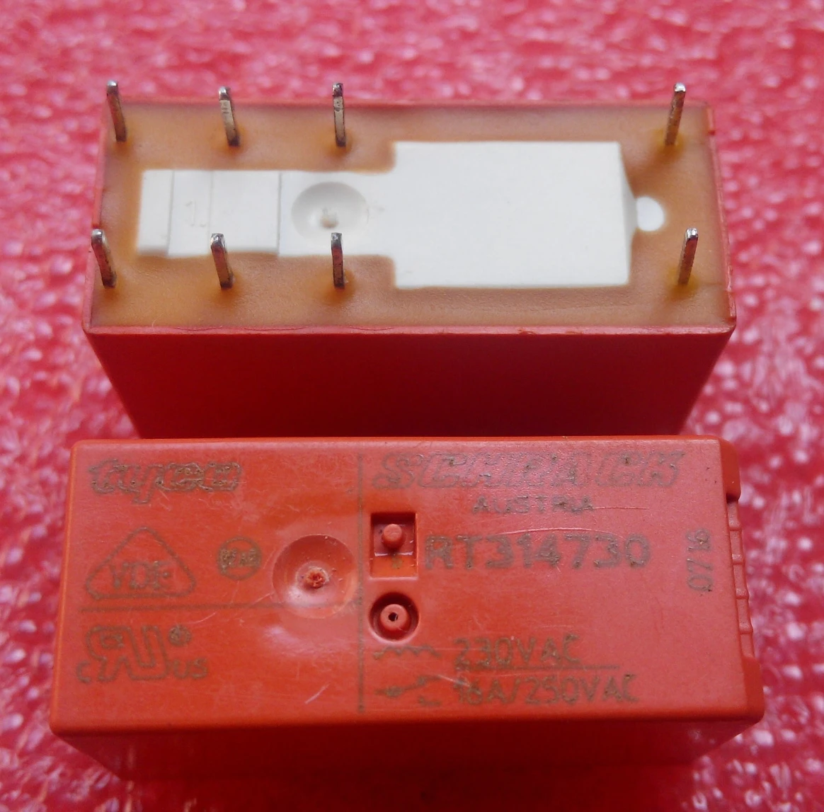 Free shipping 5PCS RT424024 RT314024 RT314730 8PIN new relay