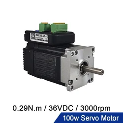 Servo motor NEMA23 / 57 JMC integrated servo IHSV57-30-10-36-01-T-33 motor driver + motor integrated 100W 0.29NM DC36V