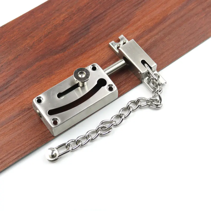 High Security,Stainless Steel Anti-Thief Door Chain Bolt/Latch/Lock,18cm Safety Chain Buckle,Protecting the Family