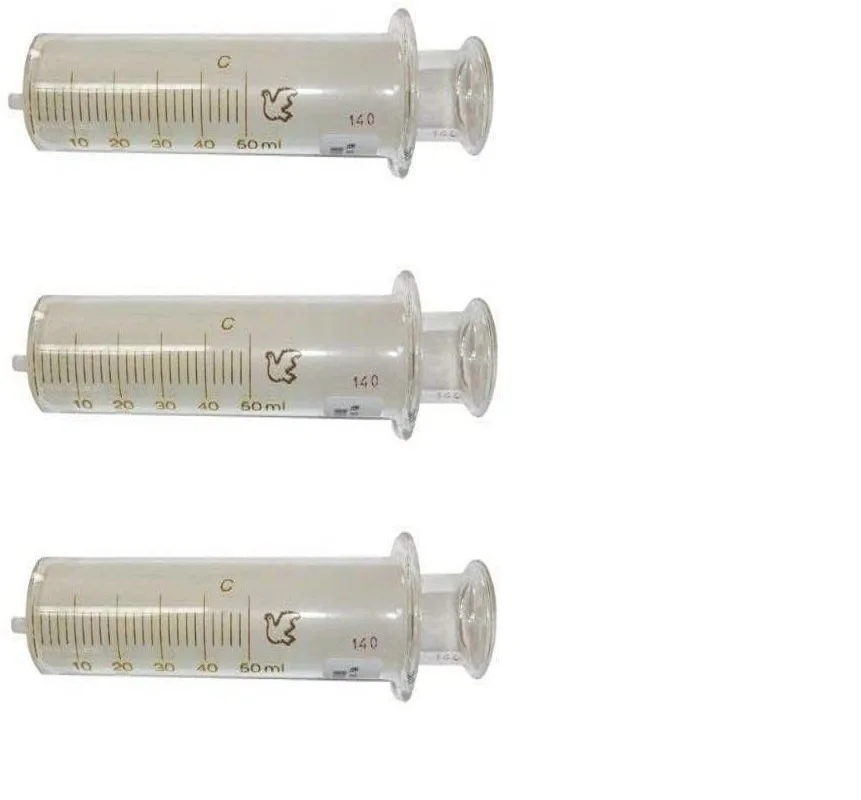 In Stock New Generic All-Glass Syringe for Printer Ink Filling--50ml  Roland Mimaki Mutoh