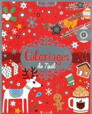 

Parent Child Kids French Book Handmade Activity Puzzle Enlightenment Christmas Painting Colouring Picture Book Age 3 up