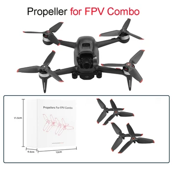 Hélices de liberação rápida para dji fpv combo drone lâmina adereços substituição asa ventilador peça reposição para dji fpv combo acessórios