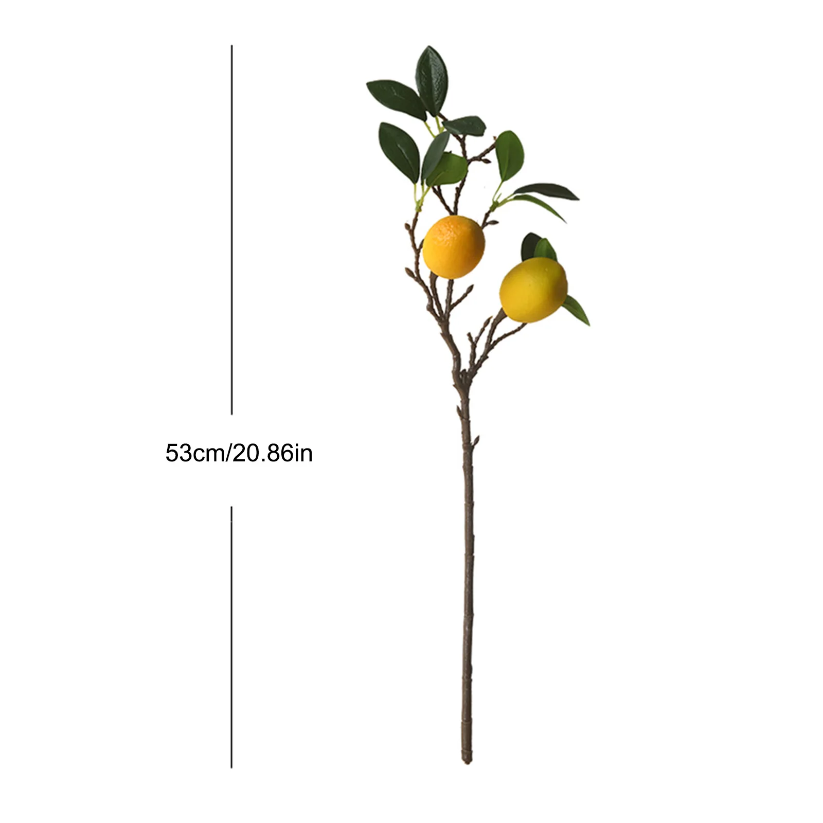 Simulation Lemon Imitation Plants Artificial Flowers Home Décor Vine Props For Garden Wedding Party Decoration 3PCS Fake Fruit