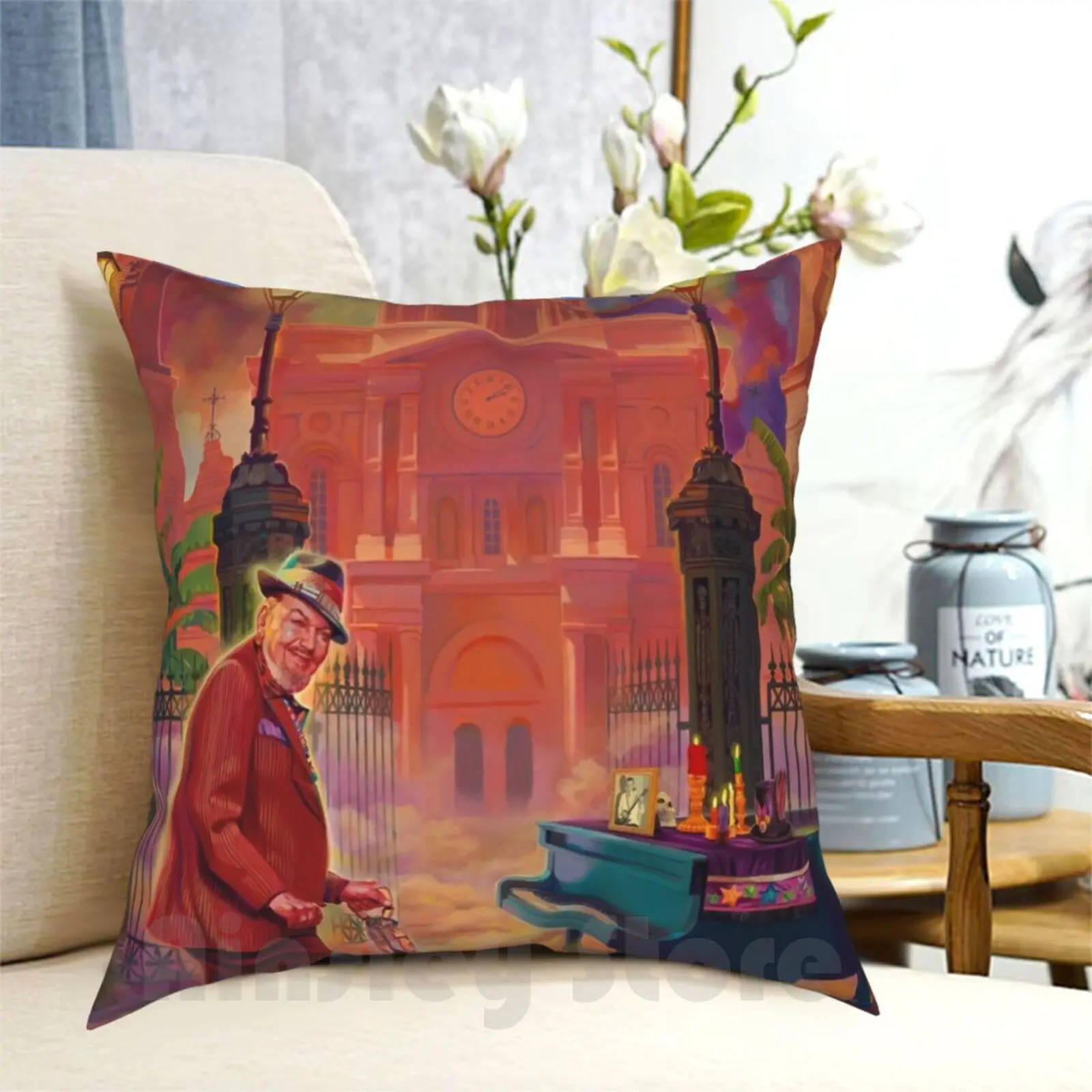 

New Orleans Jazz 2020 Pillow Case Printed Home Soft DIY Pillow Cover Popart Mens Girls Beautiful Cool Love Life Handsome