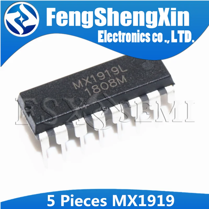 5pcs MX1919H SOP-16 MX1919 DIP-16 MX1919 DIP16 DIP MX1919L MX1515 Motor drive chip