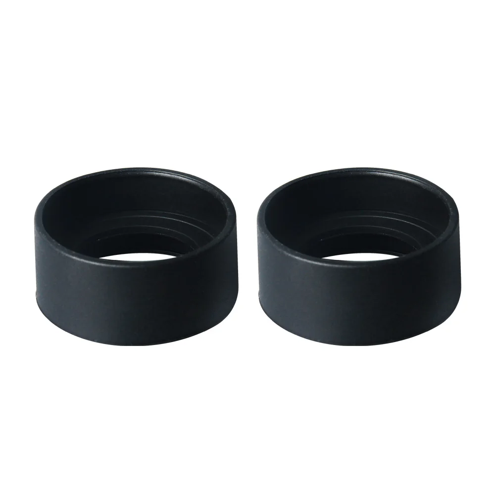 2 pcs/set 34mm Diameter Rubber Eyepiece Eye Cups Eye Shields Protection For Stereo Microscope Binoculars Telescopes Eyepiece