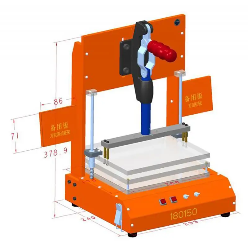 Universal Test Frame Pcb Testing Jig Pcba Test Fixture Tool Bakelite Fixture Test Rack Functional Aging Test Rack