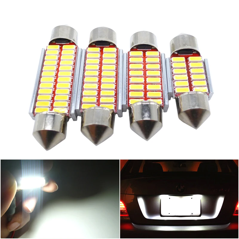 Canbus C5W LED Bulb Festoon LED Car Interior lights Dome Reading Light for VW Polo 6R Jetta MK5 MK6 Sharan Caddy CC Touareg